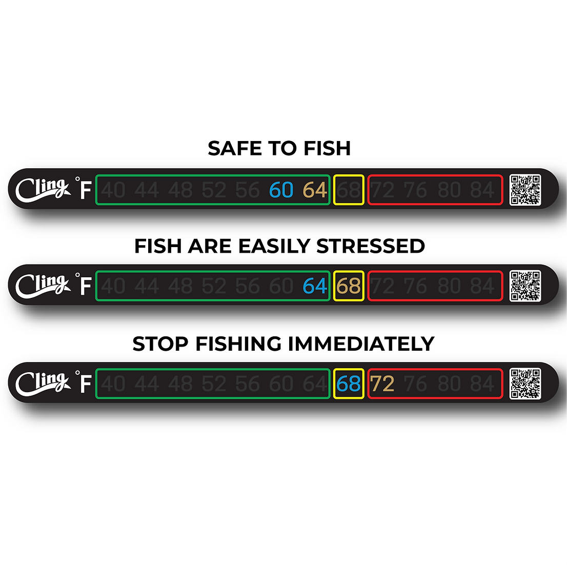 Cling Temperature Tape - Arbor Anglers