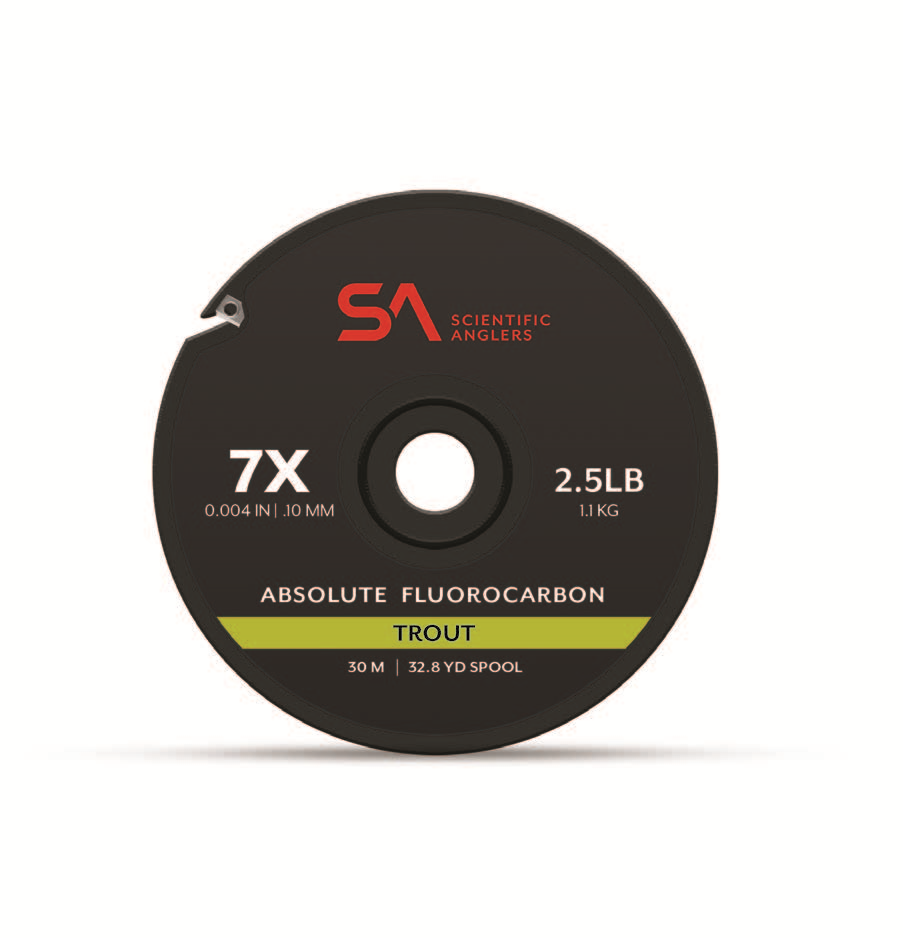 SA - Absolute Fluorocarbon Trout Tippet 30M