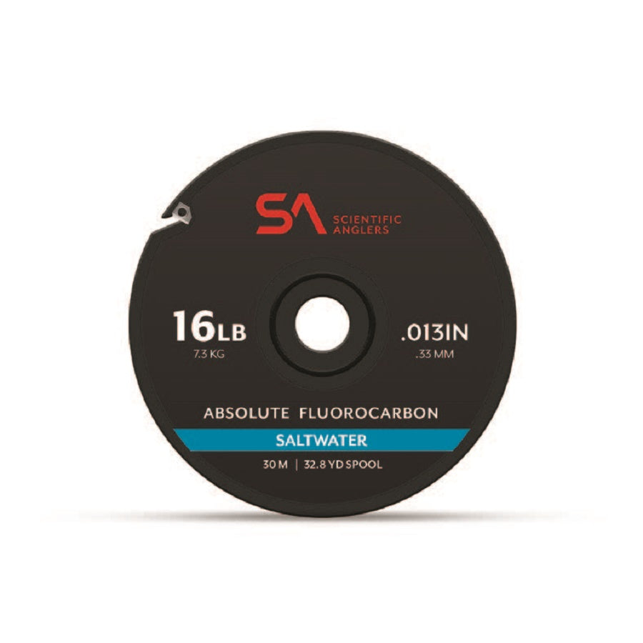 SA - Absolute Fluorocarbon Saltwater Tippet 30M - Arbor Anglers