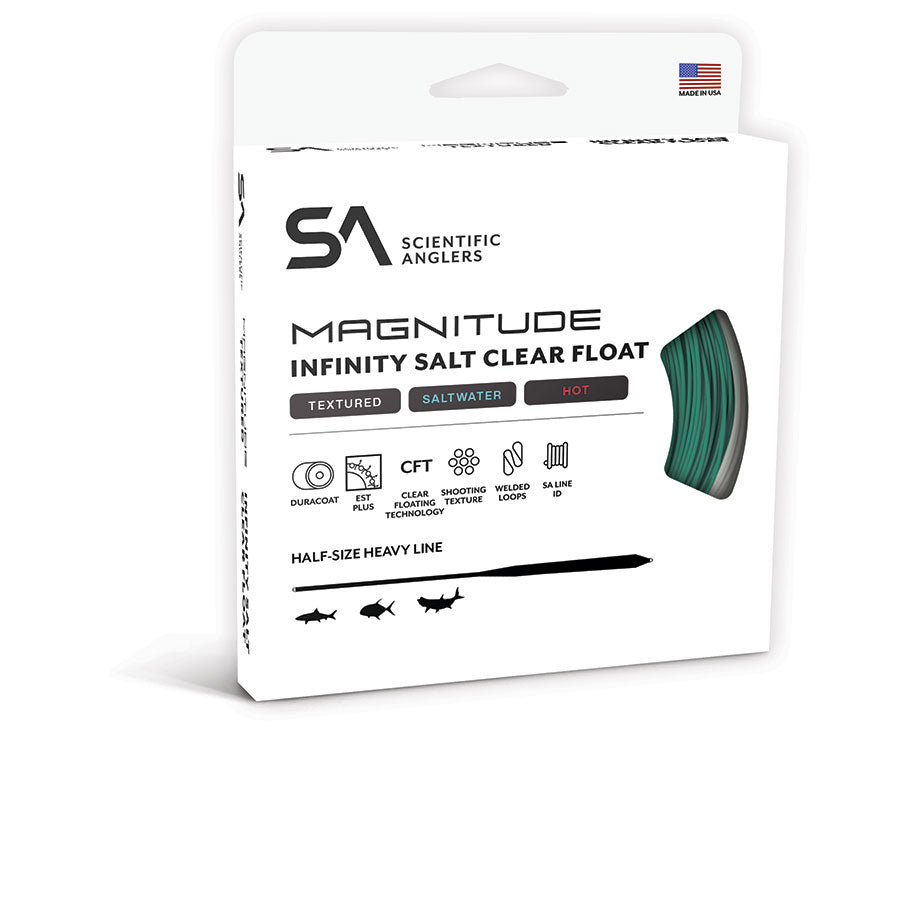 SA - Magnitude Textured Infinity Salt Clear Tip
