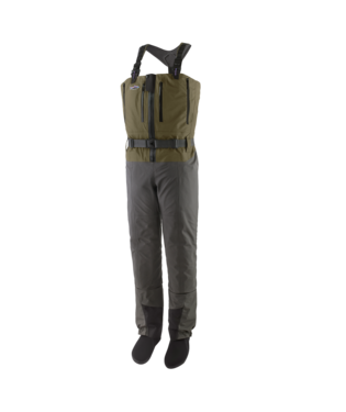 Patagonia - M's Swiftcurrent Expedition Zip Front Waders - Basin Green - Arbor Anglers