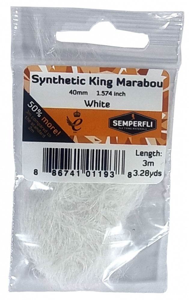 Synthetic King Marabou 40mm - Arbor Anglers