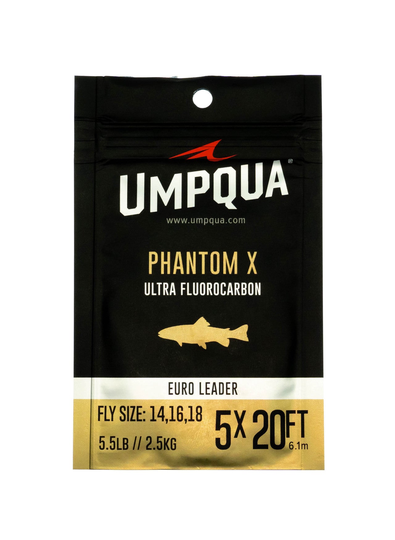 Umpqua - Phantom X Euro Nymph Leader 20"