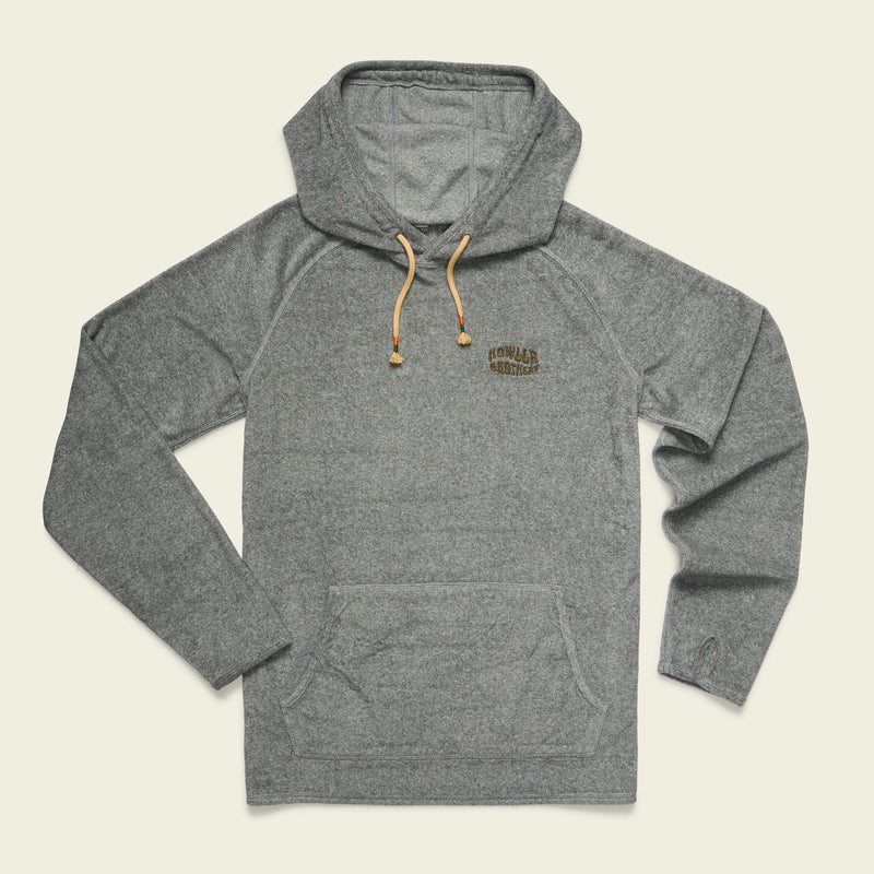 HB - Terrycloth Hoodie : Grey Heather - Arbor Anglers