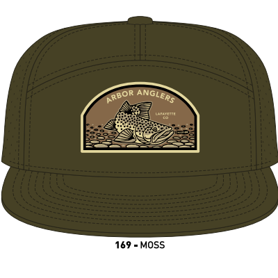 Arbor Hat - UW - Trout Swipe Logo F25