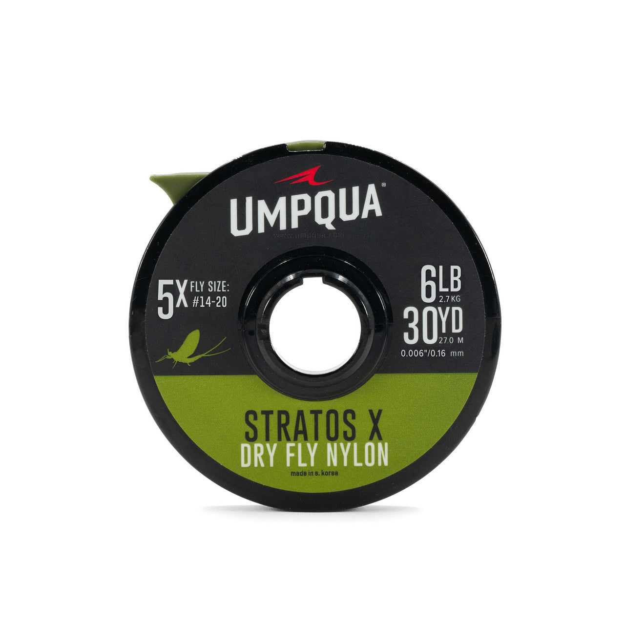 Umpqua - Stratos X Dry Fly Nylon Gray Camo (30Yds) - Arbor Anglers