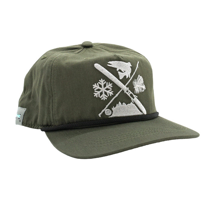 RYW - Brimmed Hat - 5 Panel, Unstructured