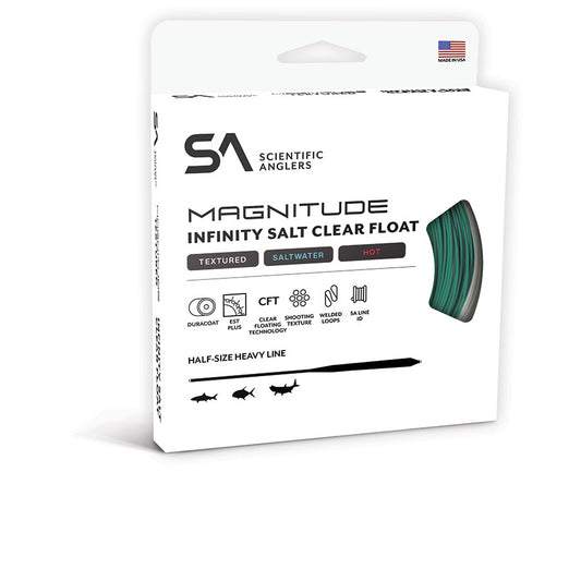 SA - Magnitude Textured Infinity Salt Clear Tip