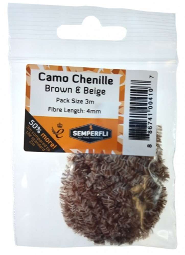 Camo Chenille 4mm Small - Arbor Anglers