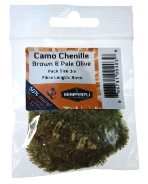 Camo Chenille 15mm Large - Arbor Anglers
