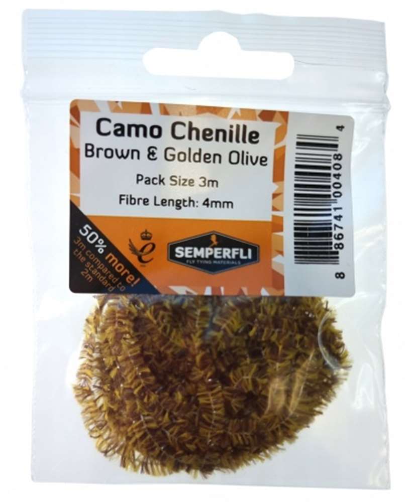 Camo Chenille 4mm Small - Arbor Anglers