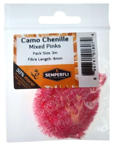 Camo Chenille 8mm Medium - Arbor Anglers
