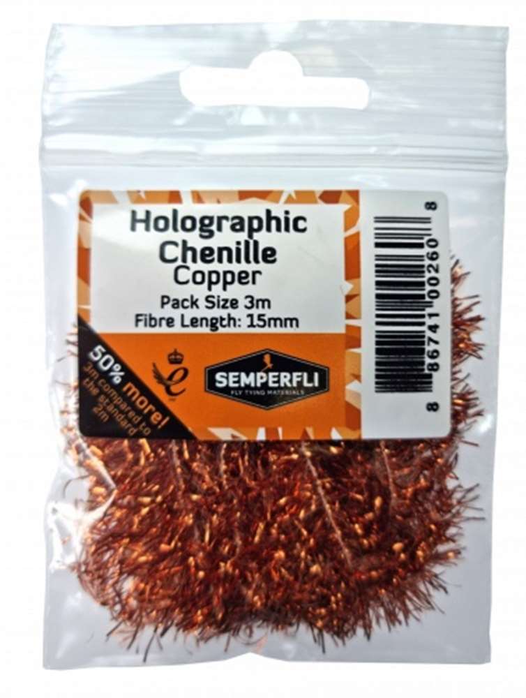 Metallic Tinsel Chenille 15mm Large - Arbor Anglers