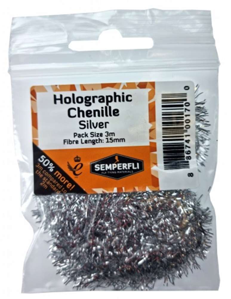 Metallic Tinsel Chenille 15mm Large - Arbor Anglers