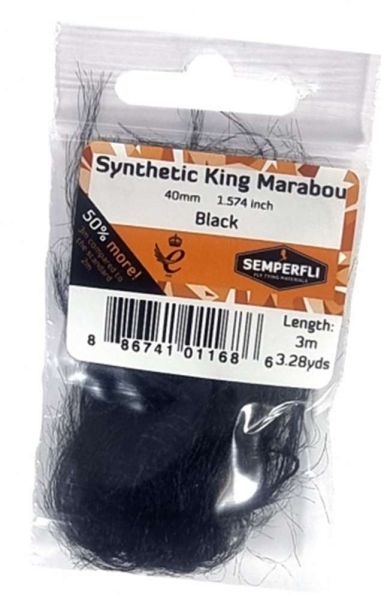 Synthetic King Marabou 40mm - Arbor Anglers