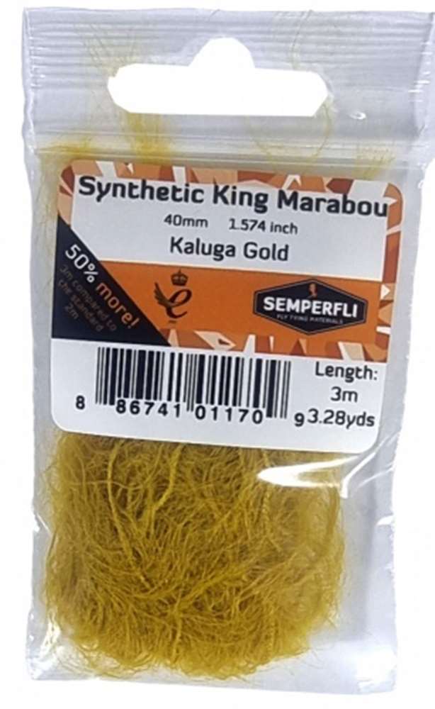 Synthetic King Marabou 40mm - Arbor Anglers