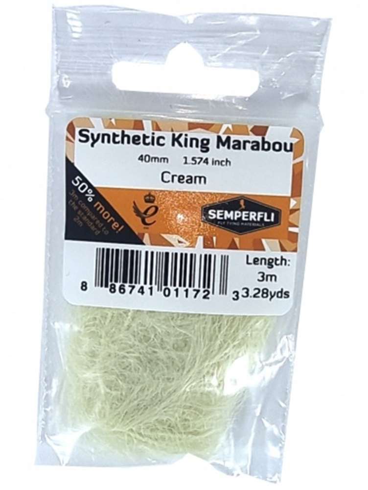 Synthetic King Marabou 40mm - Arbor Anglers