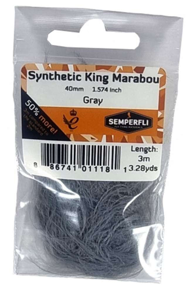 Synthetic King Marabou 40mm - Arbor Anglers