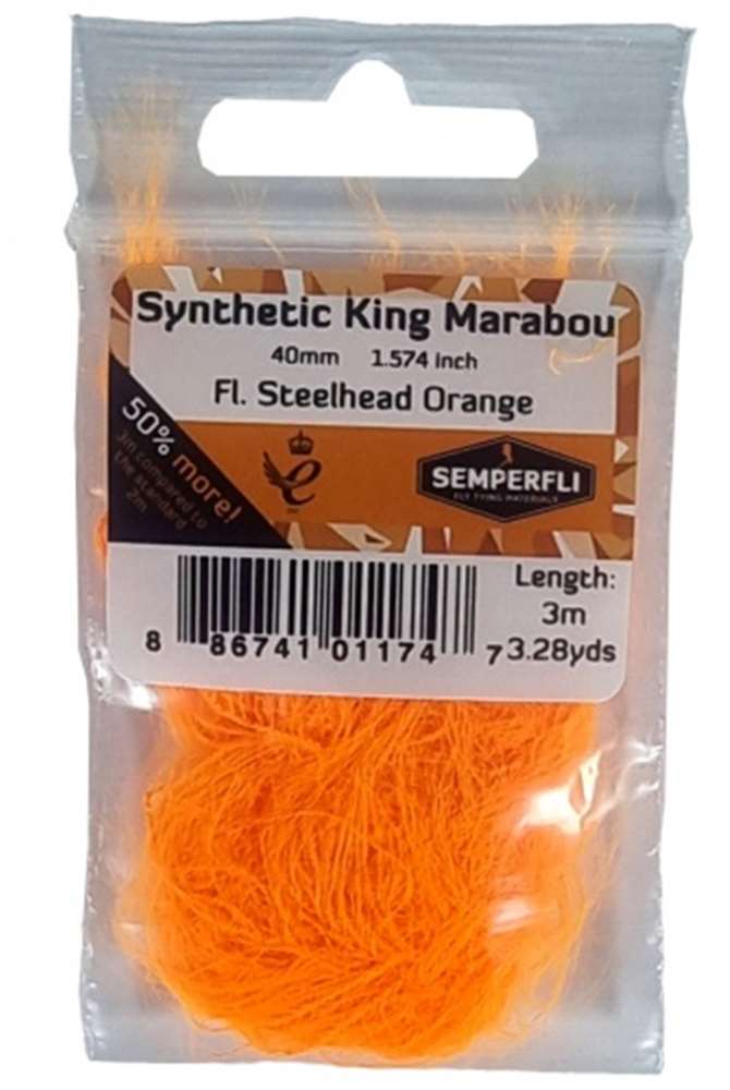 Synthetic King Marabou 40mm - Arbor Anglers