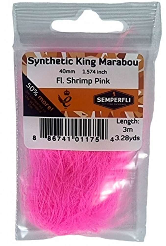 Synthetic King Marabou 40mm - Arbor Anglers
