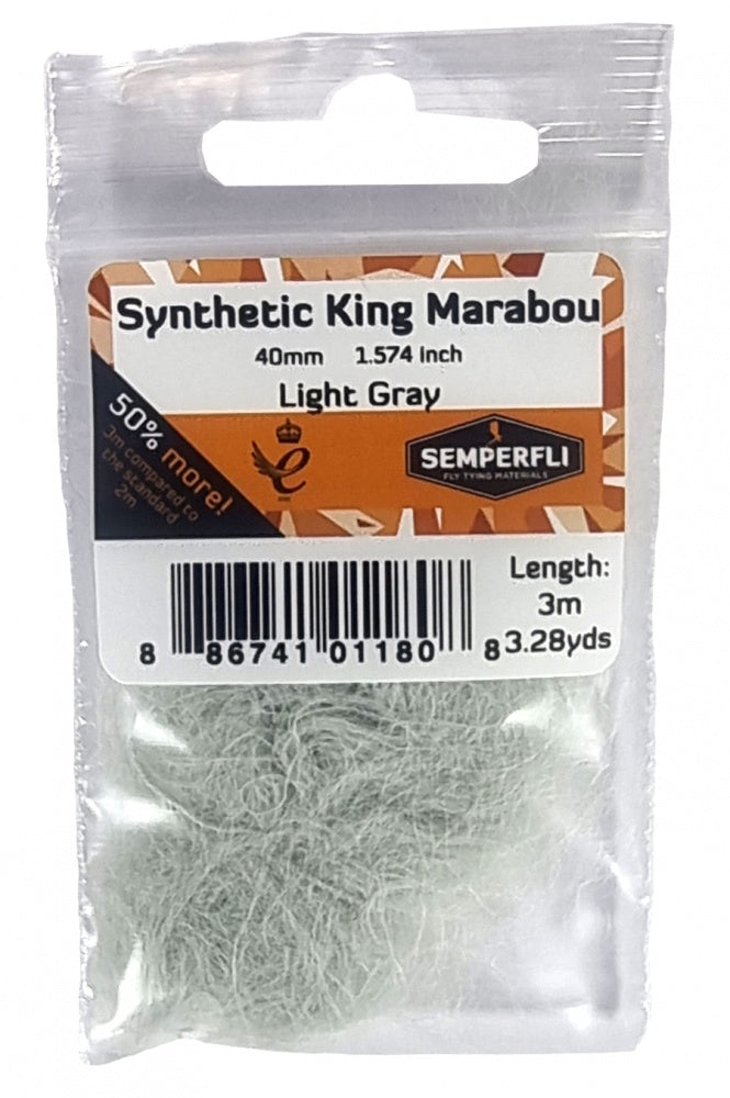 Synthetic King Marabou 40mm - Arbor Anglers