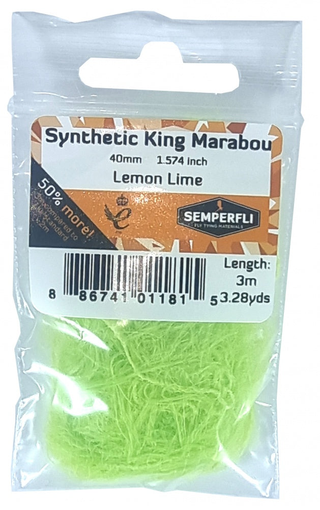 Synthetic King Marabou 40mm - Arbor Anglers