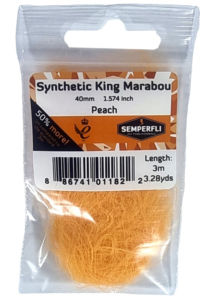 Synthetic King Marabou 40mm - Arbor Anglers