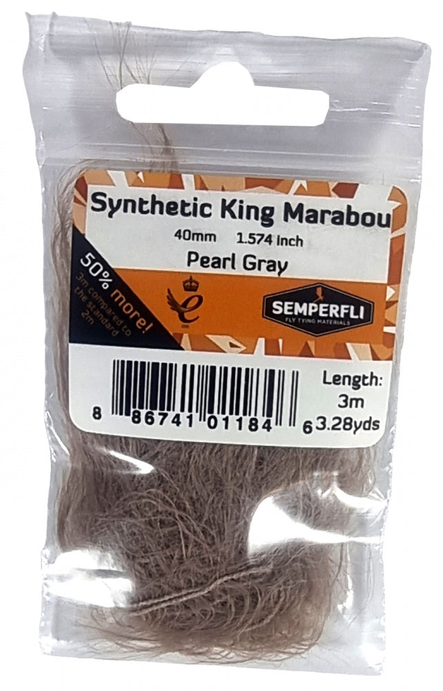 Synthetic King Marabou 40mm - Arbor Anglers