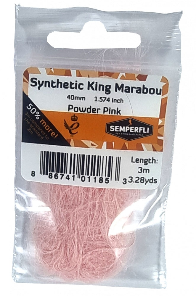 Synthetic King Marabou 40mm - Arbor Anglers