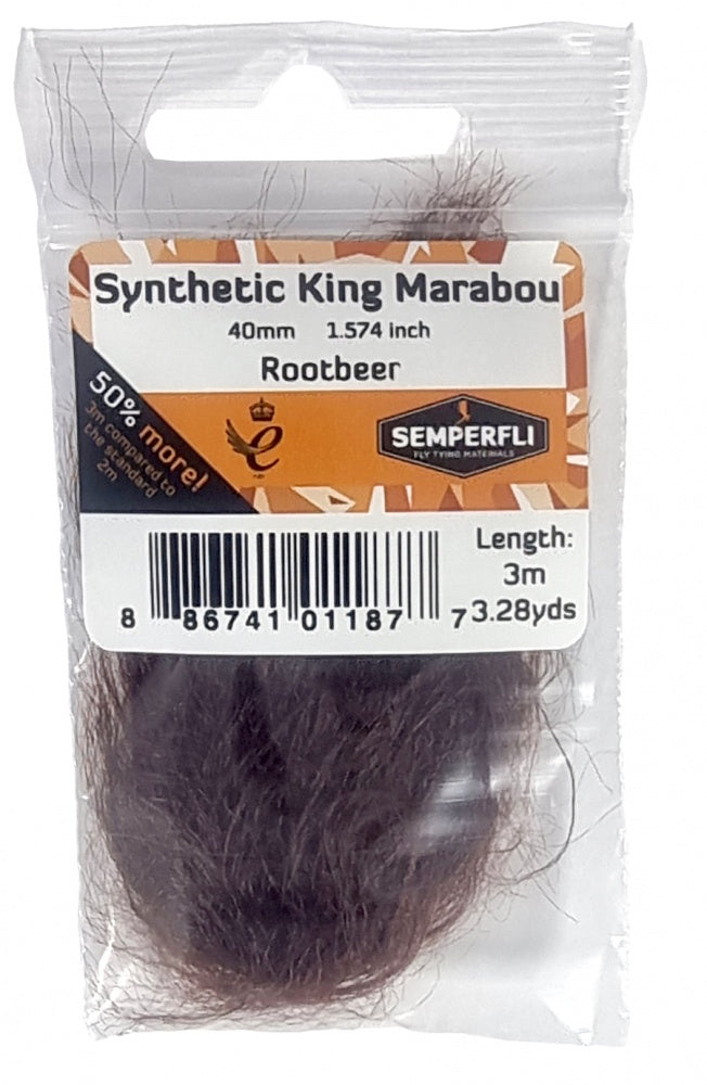 Synthetic King Marabou 40mm - Arbor Anglers