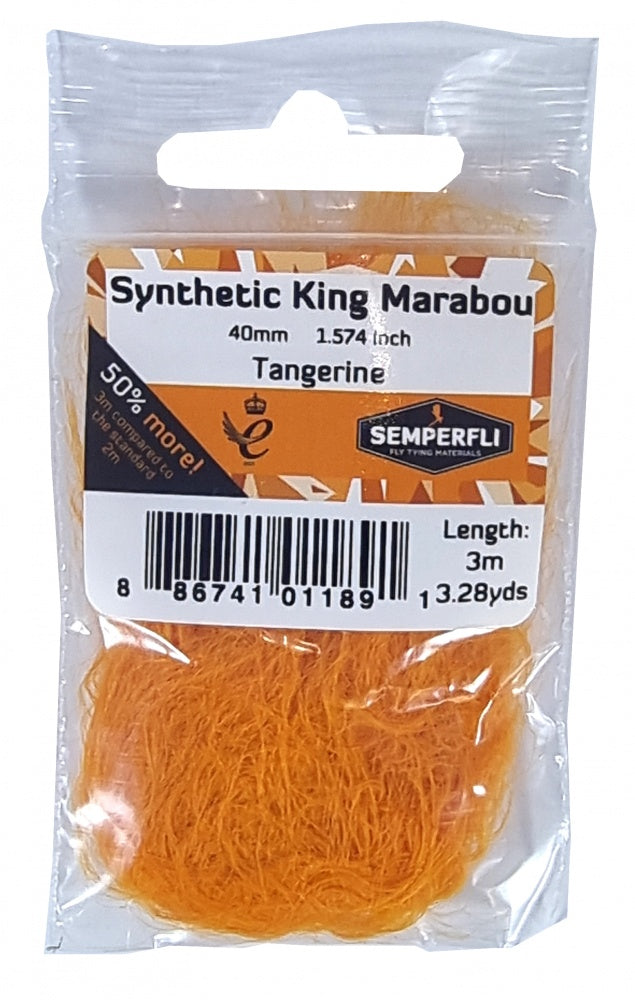 Synthetic King Marabou 40mm - Arbor Anglers