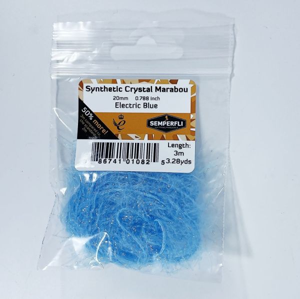 Synthetic Crystal Marabou 20mm - Arbor Anglers