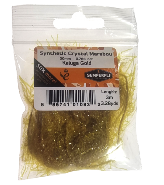 Synthetic Crystal Marabou 20mm - Arbor Anglers