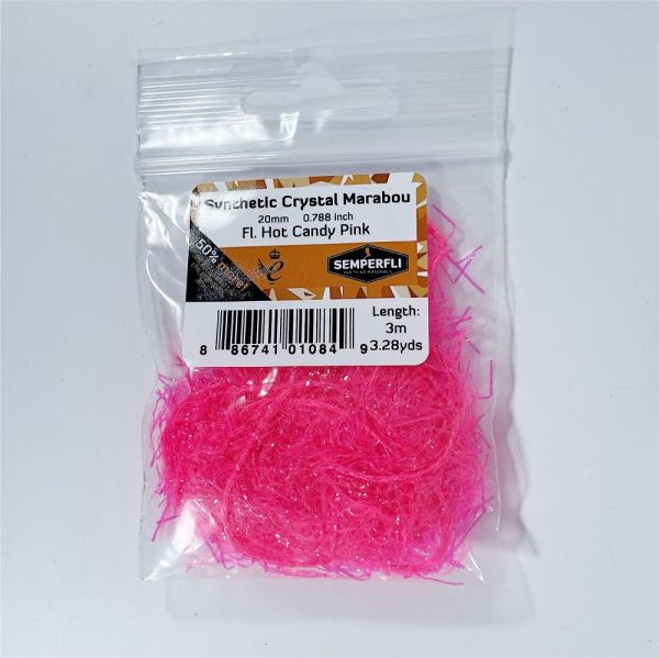 Synthetic Crystal Marabou 20mm - Arbor Anglers