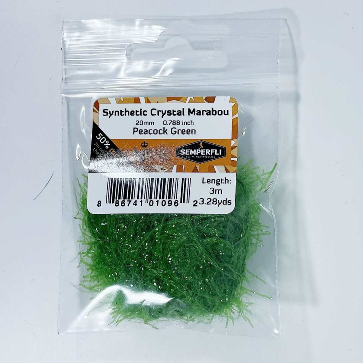 Synthetic Crystal Marabou 20mm - Arbor Anglers