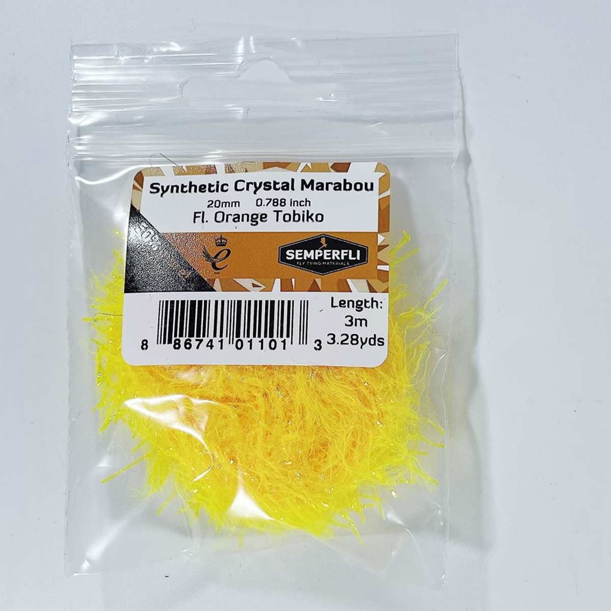 Synthetic Crystal Marabou 20mm - Arbor Anglers