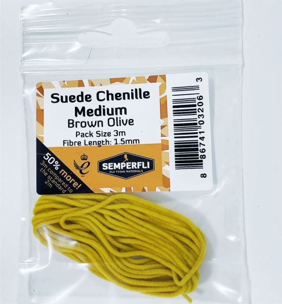 Suede Chenille 1.5mm Medium - Arbor Anglers