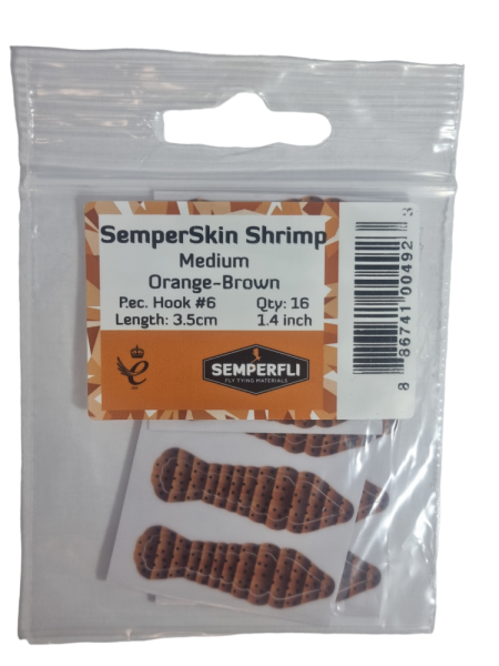 SemperSkin Shrimp Medium (Hook #6) - Arbor Anglers