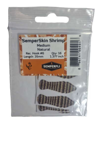 SemperSkin Shrimp Medium (Hook #6) - Arbor Anglers