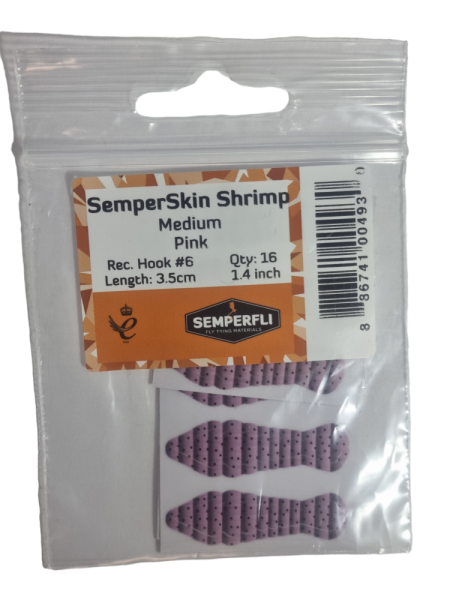 SemperSkin Shrimp Medium (Hook #6) - Arbor Anglers