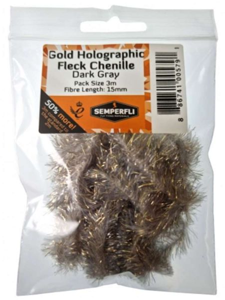 Gold Tinsel Fleck 15mm Large - Arbor Anglers