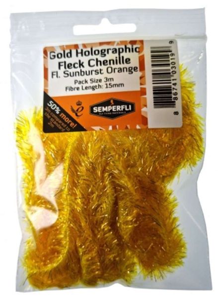 Gold Tinsel Fleck 15mm Large - Arbor Anglers