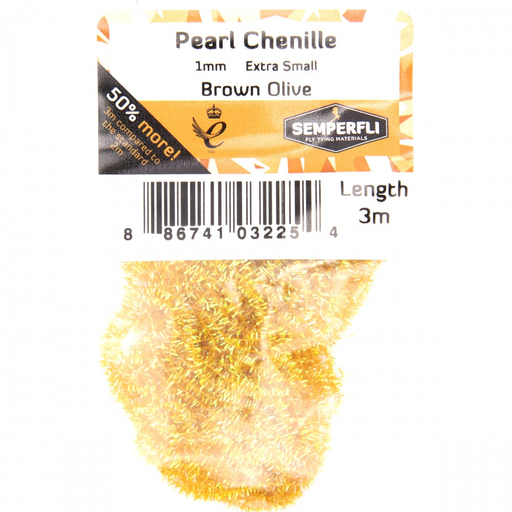 Pearl Chenille 1mm - Arbor Anglers