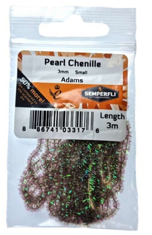 Pearl Chenille 3mm - Arbor Anglers