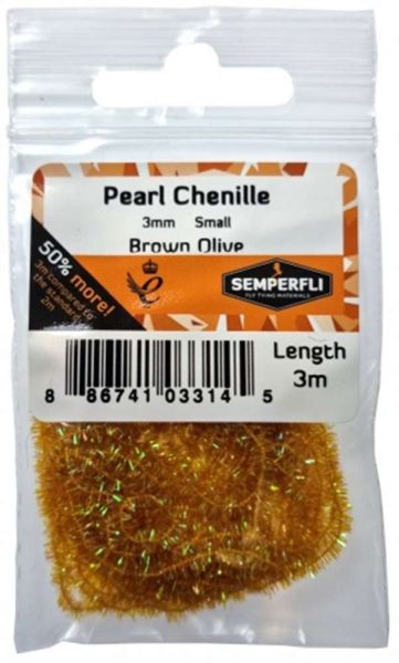 Pearl Chenille 3mm - Arbor Anglers