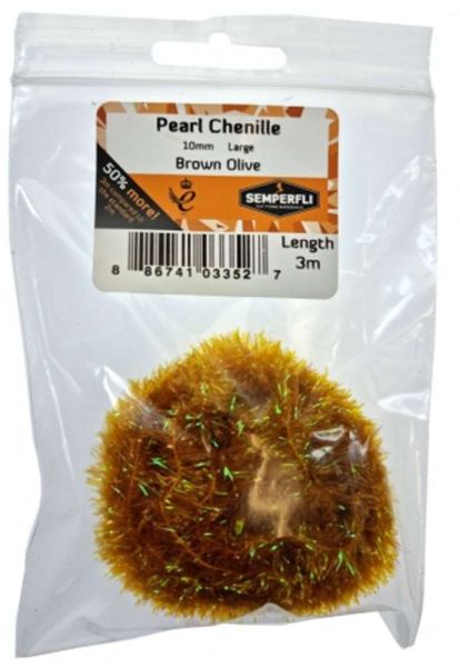 Pearl Chenille 10mm - Arbor Anglers
