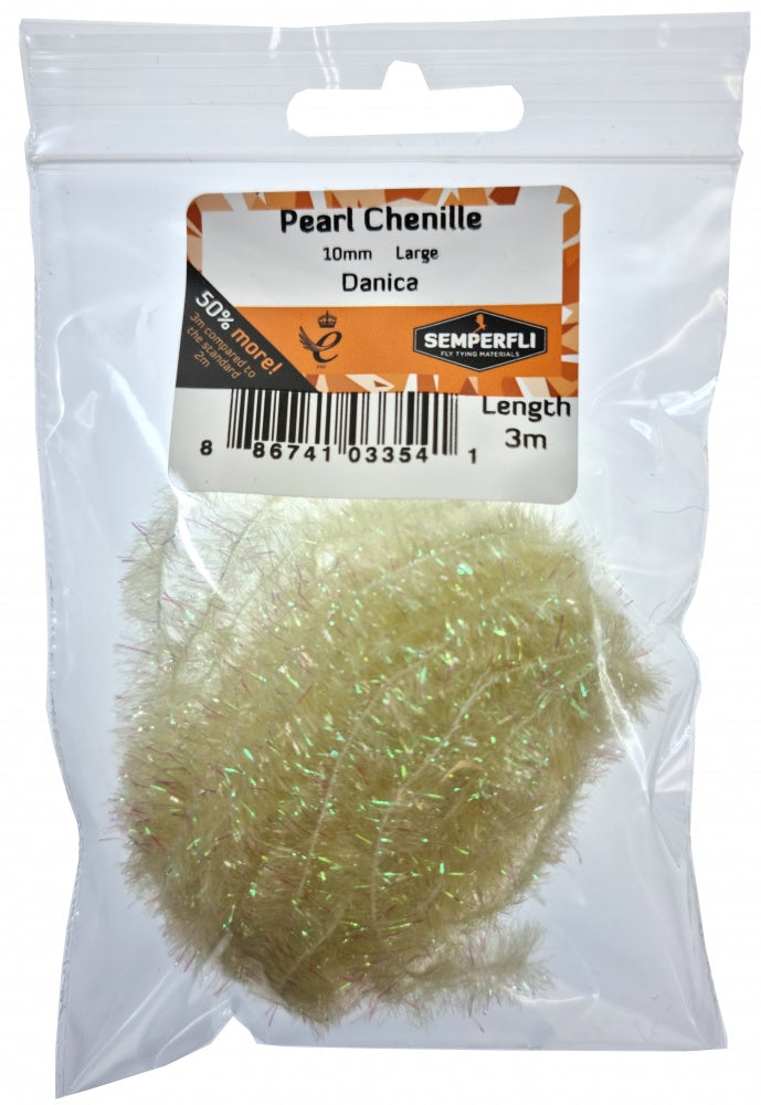Pearl Chenille 10mm - Arbor Anglers