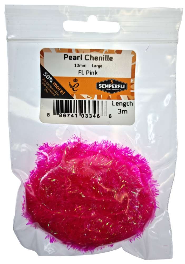 Pearl Chenille 10mm - Arbor Anglers