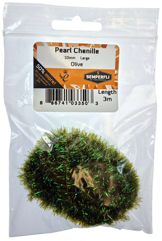 Pearl Chenille 10mm - Arbor Anglers