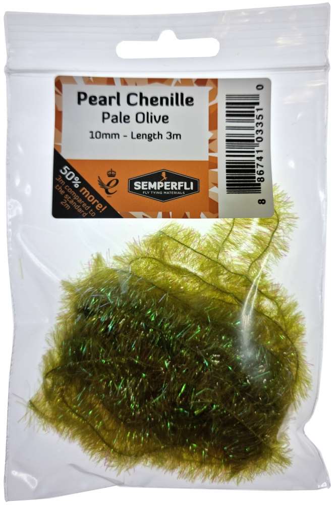 Pearl Chenille 10mm - Arbor Anglers